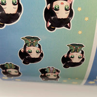 Kawaii Sticker-4 Set Mini Set - Inspirierte Charaktere aus einem beliebten Apotheker-Tagebuch