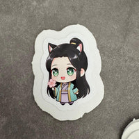 Kawaii Sticker-4 Set Mini Set - Inspirierte Charaktere aus einem beliebten Apotheker-Tagebuch