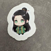Kawaii Sticker-4 Set Mini Set - Inspirierte Charaktere aus einem beliebten Apotheker-Tagebuch