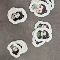 Kawaii Sticker-4 Set Mini Set - Inspirierte Charaktere aus einem beliebten Apotheker-Tagebuch