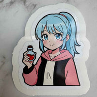 Anime & Manga Sticker | 6 Motive frei wählbar | Wasserfeste Vinyl-Sticker 10 cm