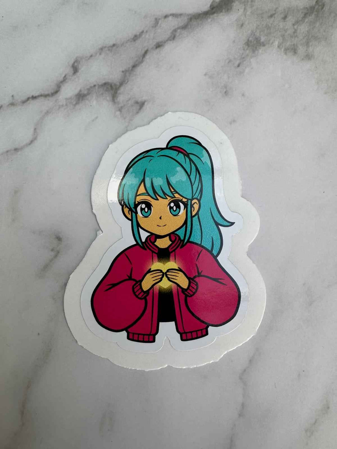 Anime & Manga Sticker | 6 Motive frei wählbar | Wasserfeste Vinyl-Sticker 10 cm