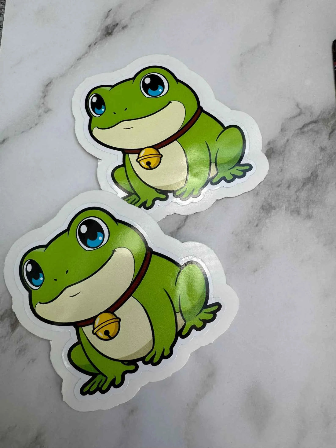 3 Tier-Sticker Set | Frosch, Fuchs & Katze | Kawaii Animal Sticker – 10 cm