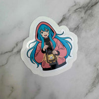 Anime & Manga Sticker | 6 Motive frei wählbar | Wasserfeste Vinyl-Sticker 10 cm