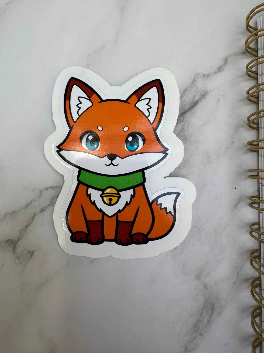 3 Tier-Sticker Set | Frosch, Fuchs & Katze | Kawaii Animal Sticker – 10 cm